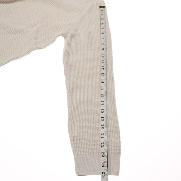 Brax NWT Rick Waffle Knit Pullover Sweater Size Large in Ivory Cotton Blend